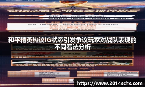 和平精英热议IG状态引发争议玩家对战队表现的不同看法分析