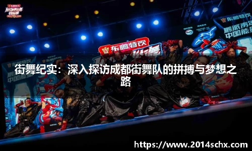 街舞纪实：深入探访成都街舞队的拼搏与梦想之路