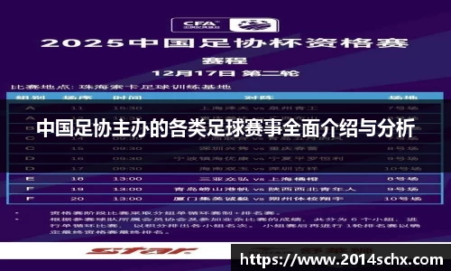 中国足协主办的各类足球赛事全面介绍与分析
